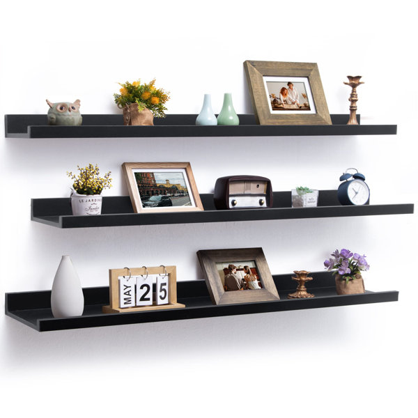 Ebern Designs Floating Shelf for Bathroom,Living Room & Reviews Wayfair